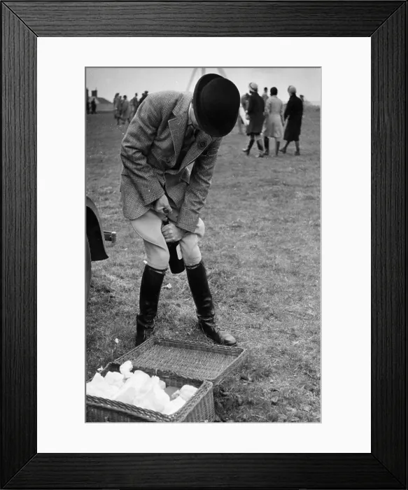 Framed Print : Picnic Hampered Framed Print : Picnic Hampered