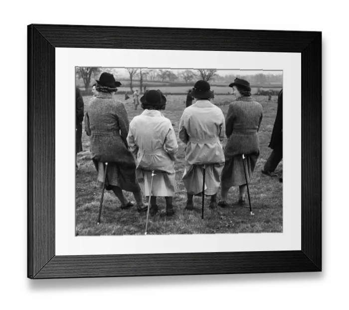 Framed Print : Shooting Sticks Framed Print : Shooting Sticks