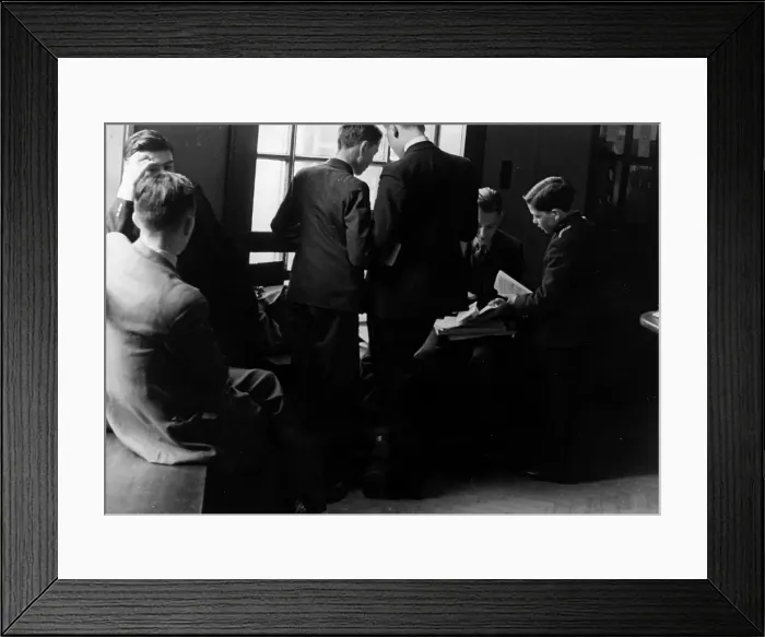 Framed Print : Clerks At Lloyd's Framed Print : Clerks At Lloyd's