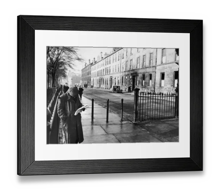 Framed Print : Monteith Row Framed Print : Monteith Row