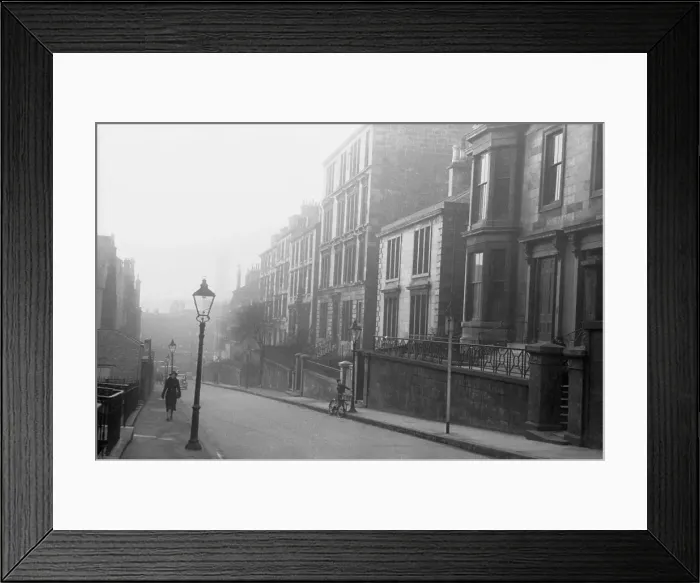 Framed Print : Steep Street