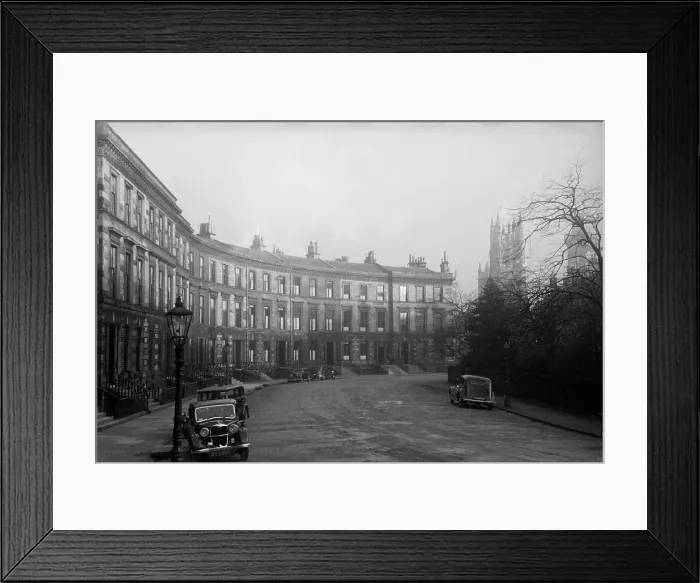 Framed Print : Glasgow Terrace Framed Print : Glasgow Terrace