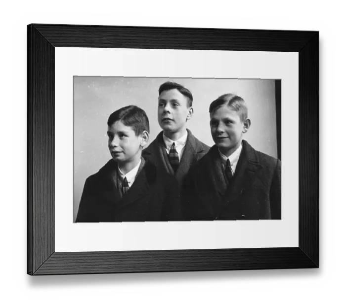 Framed Print : Three Orphans Framed Print : Three Orphans