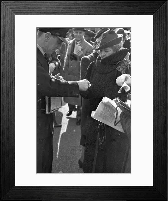 Framed Print : Tote Winnings Framed Print : Tote Winnings