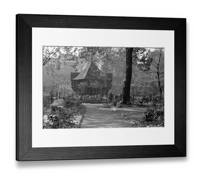 Framed Print : Soho Square Framed Print : Soho Square