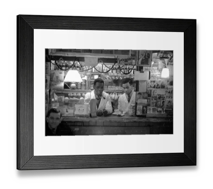Framed Print : Soho Bartenders Framed Print : Soho Bartenders