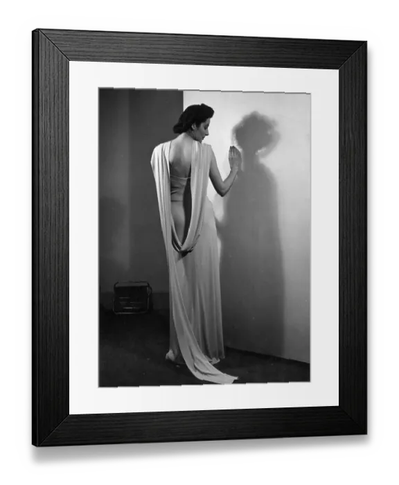 Framed Print : Dove Dress Framed Print : Dove Dress
