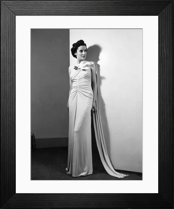 Framed Print : Dove Dress Framed Print : Dove Dress