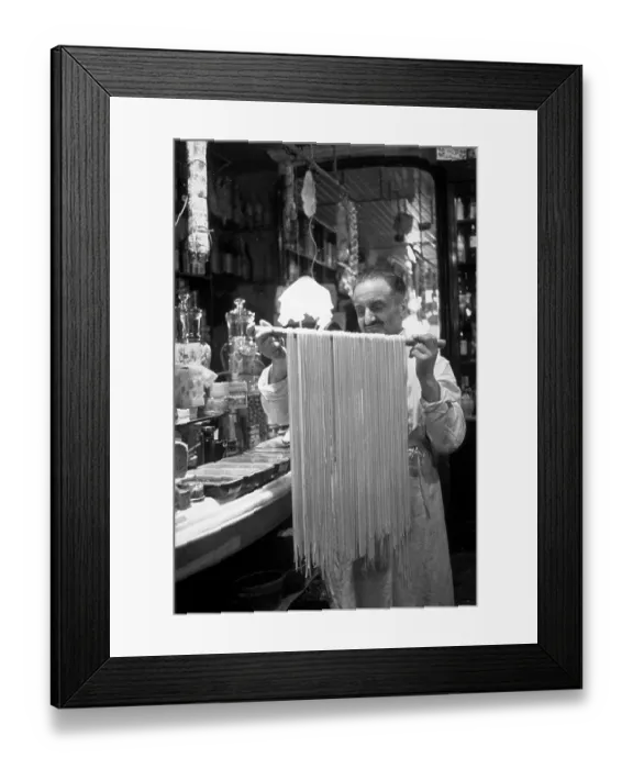 Framed Print : Pasta Chef Framed Print : Pasta Chef