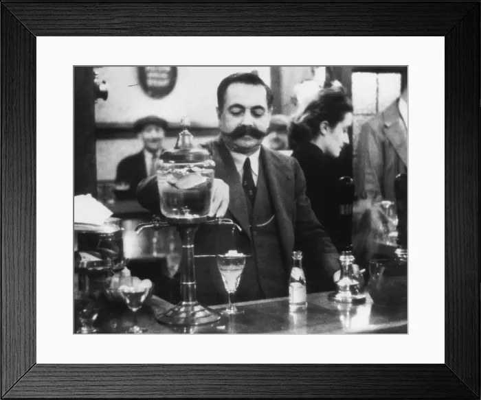 Framed Print : Soho Absinthe Framed Print : Soho Absinthe