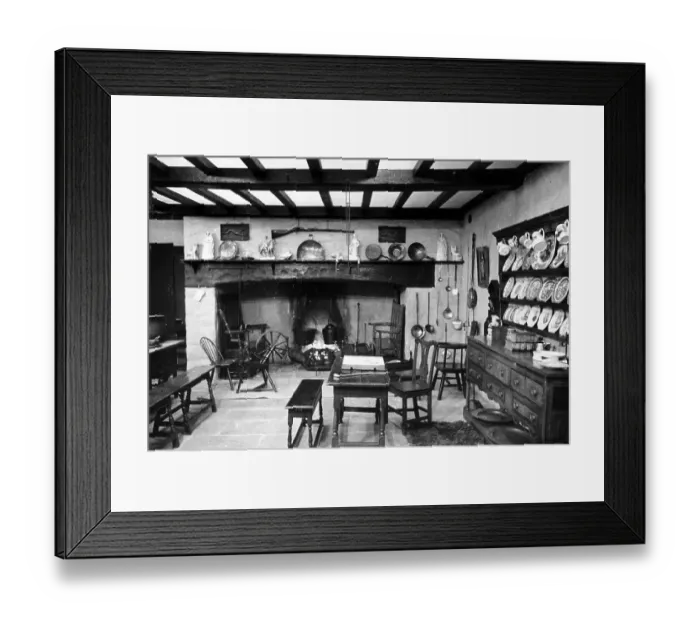 Framed Print : Welsh Kitchen Framed Print : Welsh Kitchen