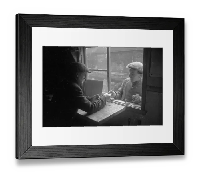 Framed Print : Weekly Wage