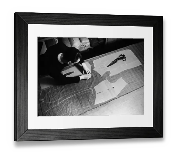 Framed Print : Cutting The Cloth Framed Print : Cutting The Cloth