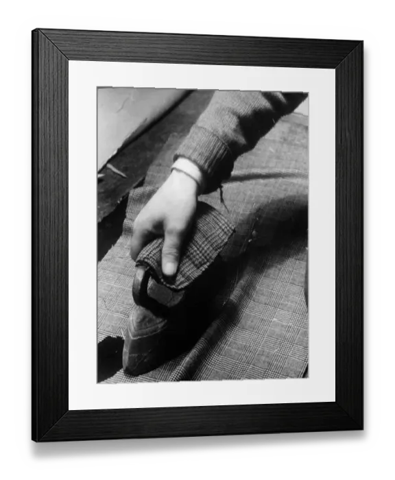 Framed Print : Ironing Cloth Framed Print : Ironing Cloth
