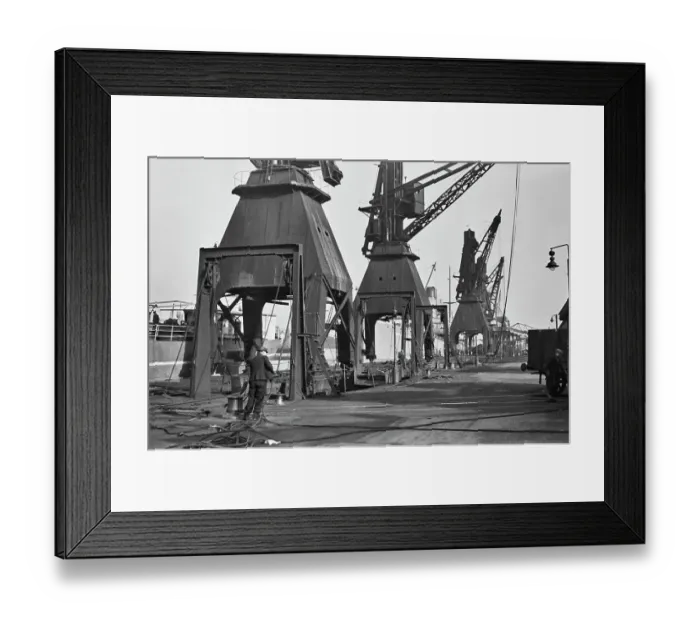 Framed Print : Cardiff Docks Framed Print : Cardiff Docks
