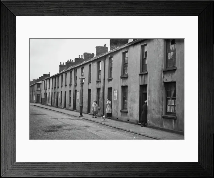 Framed Print : Housing In Tiger Bay Framed Print : Housing In Tiger Bay