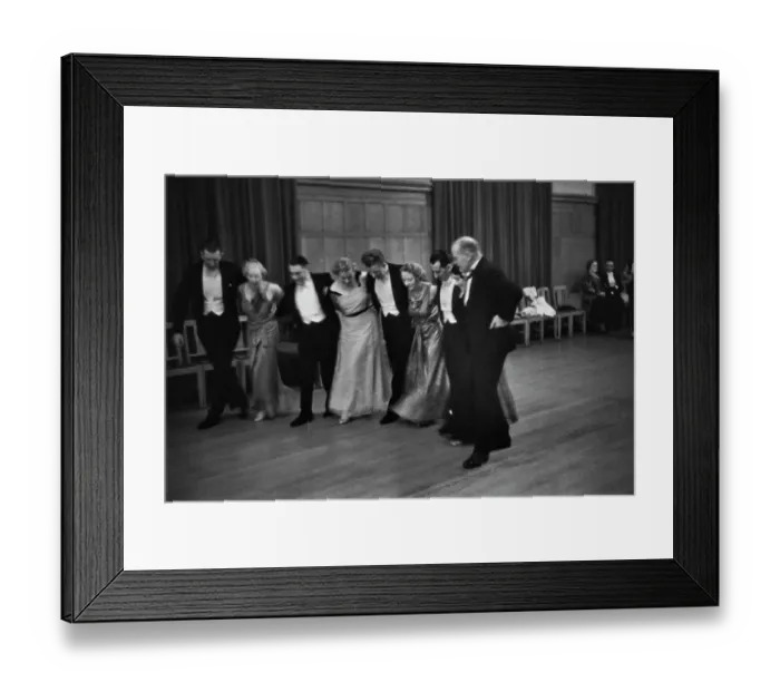 Framed Print : Annual Dance