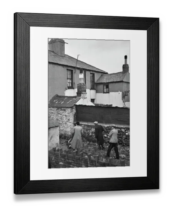 Framed Print : Housing In Tiger Bay Framed Print : Housing In Tiger Bay