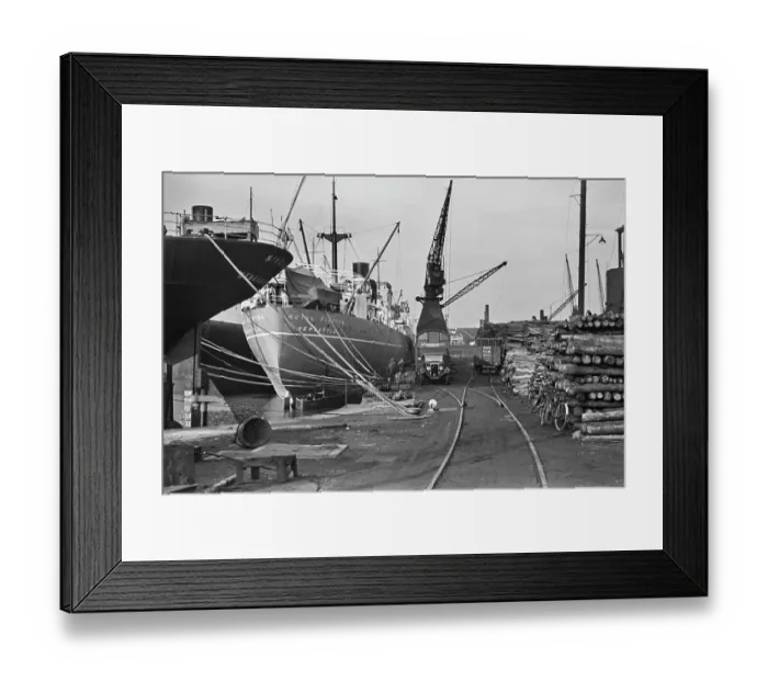 Framed Print : Cardiff Docks Framed Print : Cardiff Docks