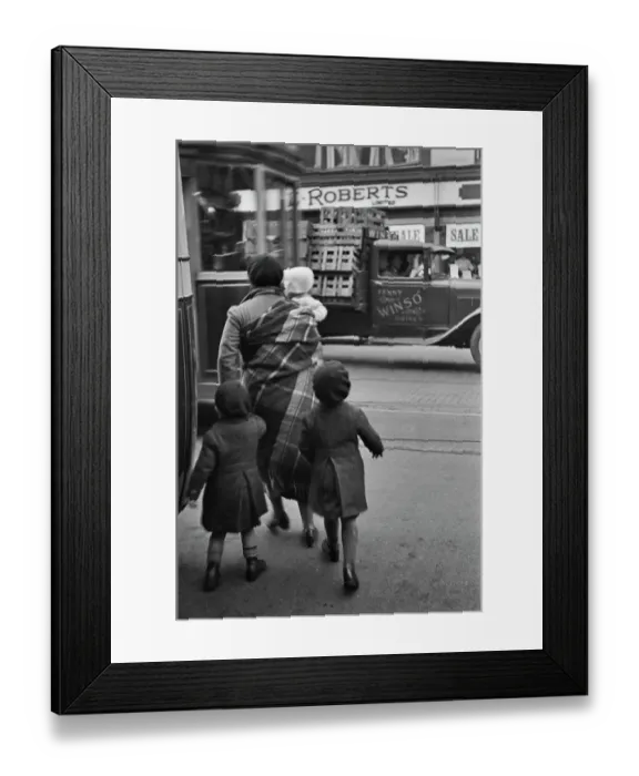 Framed Print : Running For A Bus Framed Print : Running For A Bus