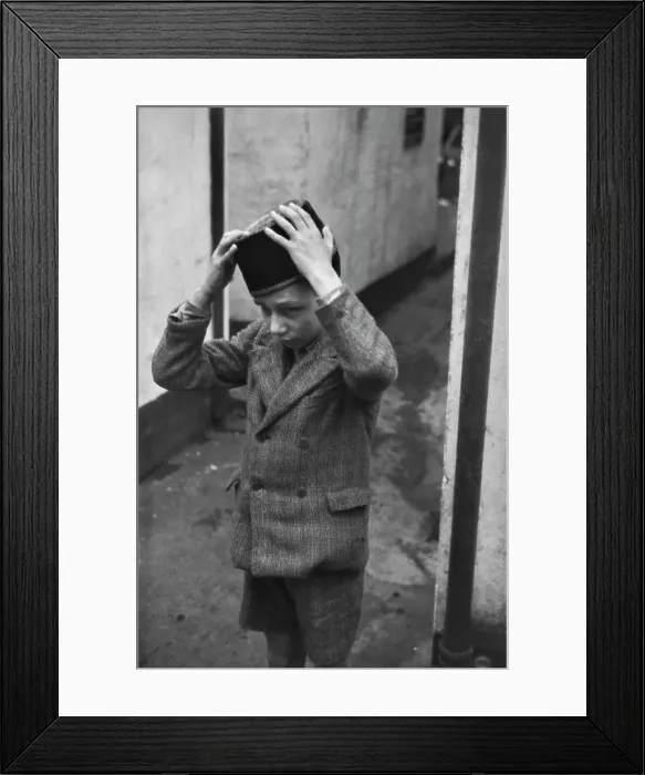 Framed Print : Cardiff Boy Framed Print : Cardiff Boy