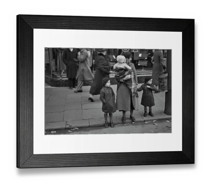 Framed Print : Waiting For A Bus Framed Print : Waiting For A Bus