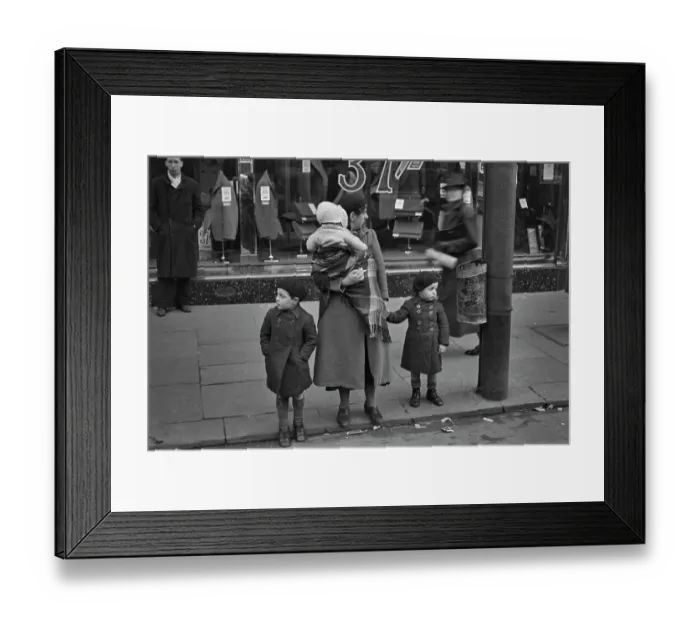 Framed Print : Waiting For A Bus Framed Print : Waiting For A Bus