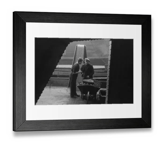 Framed Print : Glaswegian Shipbuilders Framed Print : Glaswegian Shipbuilders