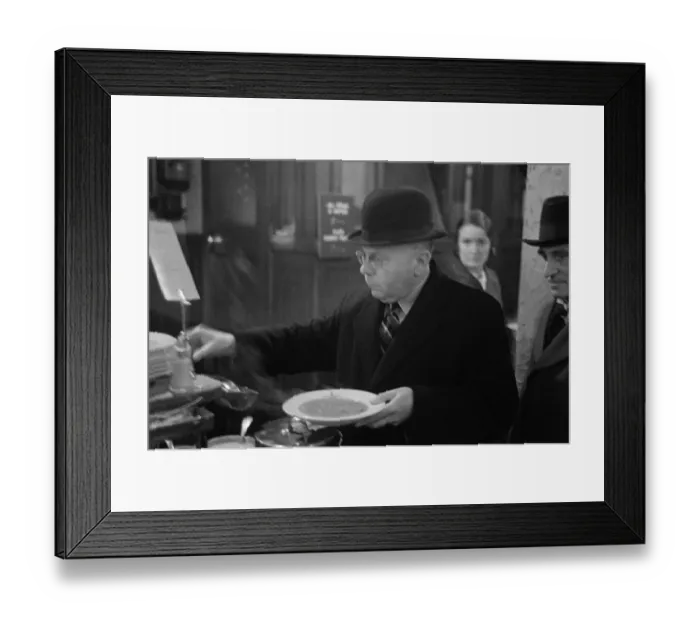Framed Print : Glaswegian Diner Framed Print : Glaswegian Diner