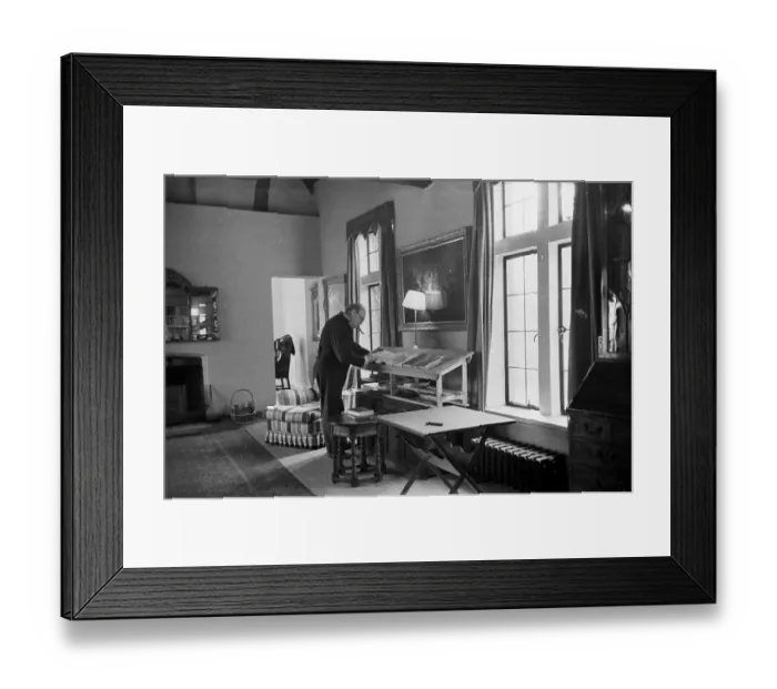 Framed Print : Churchill's Study Framed Print : Churchill's Study