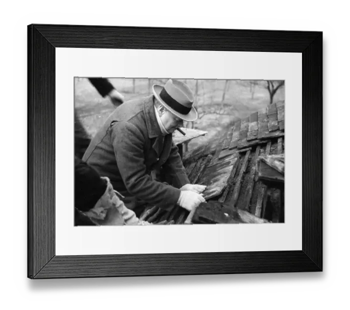 Framed Print : Churchill Roofing Framed Print : Churchill Roofing