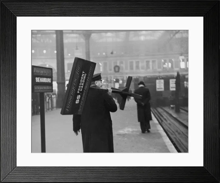 Framed Print : Waterloo Station Framed Print : Waterloo Station