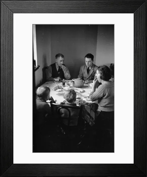 Framed Print : Family Tea Framed Print : Family Tea