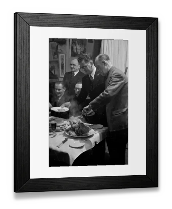Framed Print : Carving The Joint Framed Print : Carving The Joint