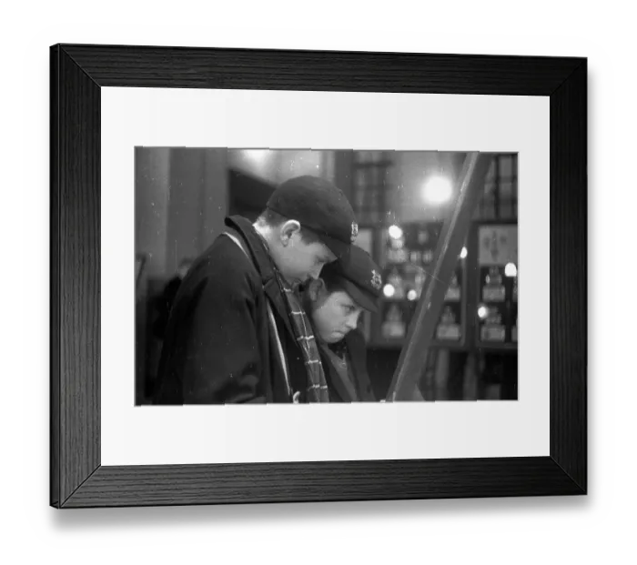 Framed Print : Two Schoolboys Framed Print : Two Schoolboys