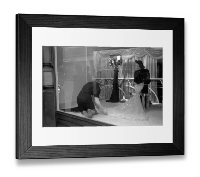 Framed Print : Window Dressing