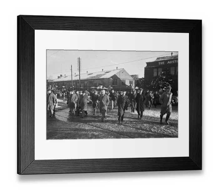 Framed Print : Austin Workers Framed Print : Austin Workers