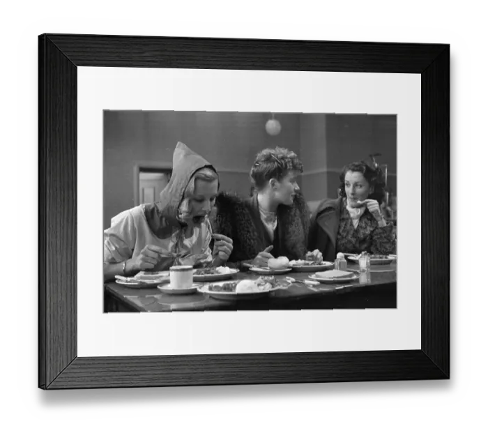 Framed Print : Extras At Lunch Framed Print : Extras At Lunch