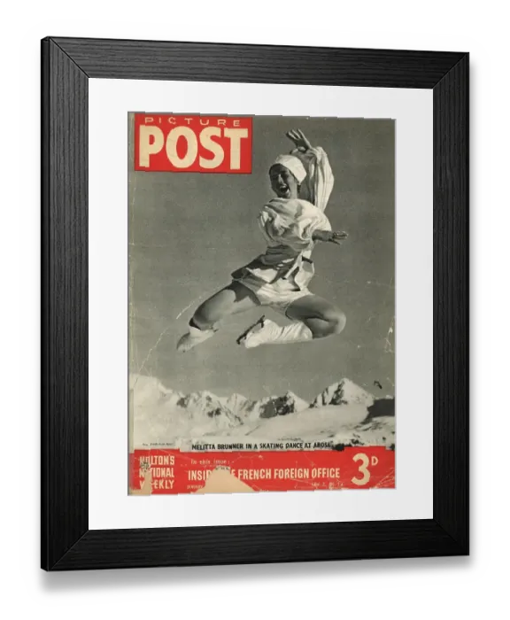 Framed Print : Dancing On Skates Framed Print : Dancing On Skates