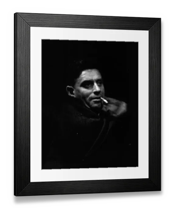 Framed Print : Smoking Man Framed Print : Smoking Man