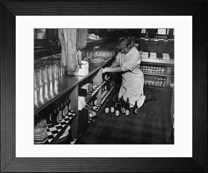 Framed Print : Morning Chores At The Crooked Billet Framed Print : Morning Chores At The Crooked Billet