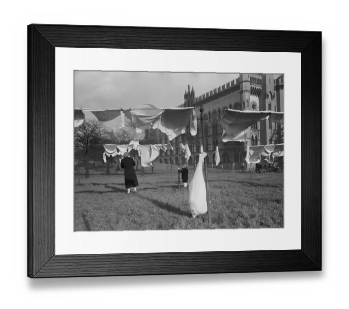 Framed Print : Glasgow Laundry Framed Print : Glasgow Laundry
