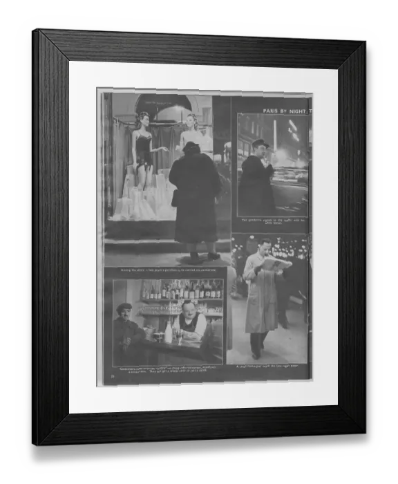 Framed Print : Paris By Night Framed Print : Paris By Night