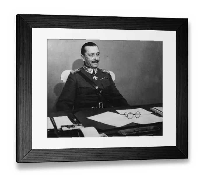 Framed Print : Mannerheim In Office Framed Print : Mannerheim In Office