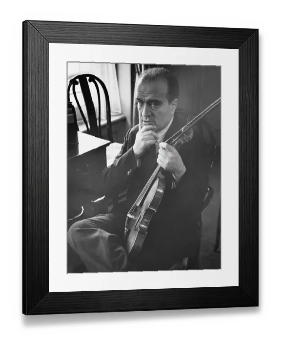 Framed Print : Bronislaw Huberman Framed Print : Bronislaw Huberman