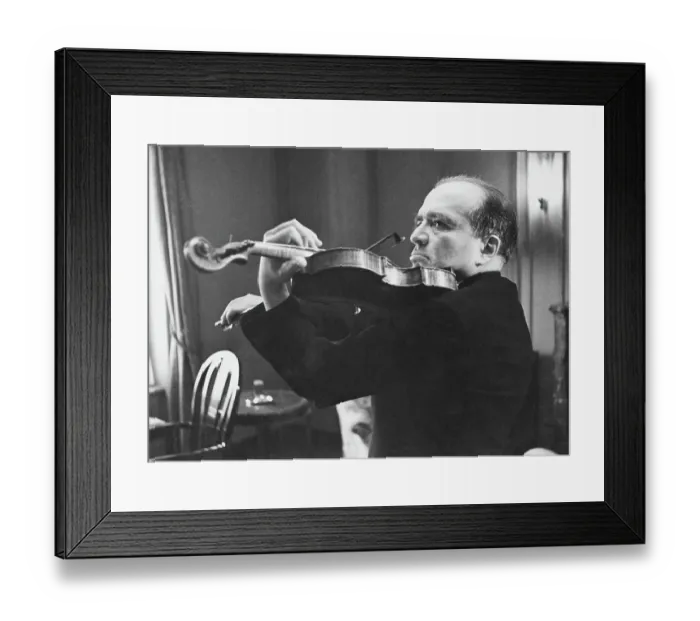 Framed Print : Bronislaw Huberman