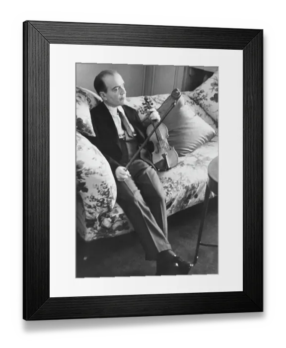 Framed Print : Bronislaw Huberman Framed Print : Bronislaw Huberman