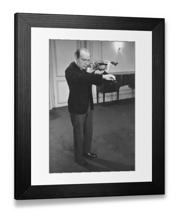 Framed Print : Bronislaw Huberman