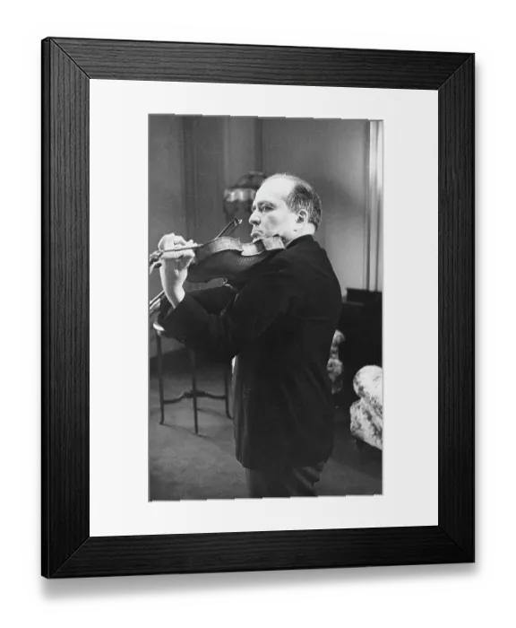 Framed Print : Bronislaw Huberman Framed Print : Bronislaw Huberman