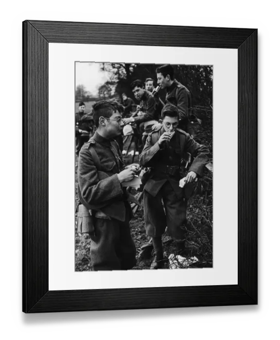 Framed Print : Pre-War Officer Cadets Framed Print : Pre-War Officer Cadets